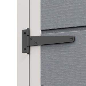 Magazie pentru Gradina 1.5 x 1 m, Magazie pentru Scule cu Usa care se Incuie, Fereastra si Ventilatie, Gri - Img 9