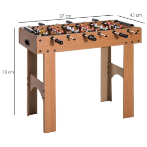 Masa de Foosball Profesionala in Lemn MDF, 87x 4 x78cm - Img 3