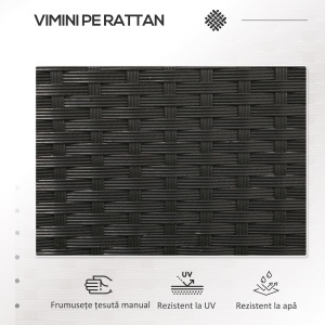 Mobilier de Terasa pentru 2 Persoane cu Masa de Ceai - Img 4
