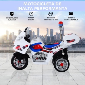Motoreta Electrica Copii – 3 Roti, Lumini & Sunete - Img 6