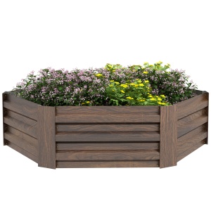 Pat Galvanizat Inaltat pentru Gradina, Cutie de Plantare - Img 1