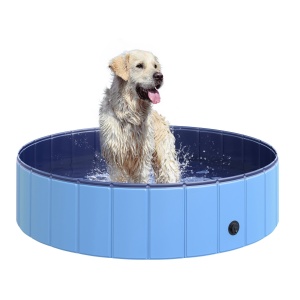 Piscina Caini – 120×30 cm, Plastic Rezistent & Margine Stabila