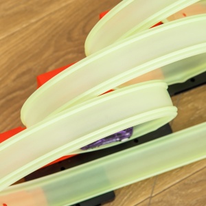 Pista pentru Masini cu Efecte Luminoase si Masina inclusa, pentru Copii de la 3-6 Ani, 86x67x21cm-Multicolora - Img 8