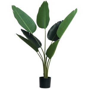 Planta Artificiala Strelitzia – 120 cm pentru Interior/Exterior - Img 1