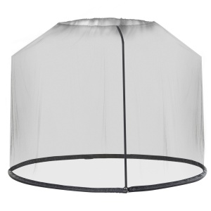 Plasa Impletita pentru Aer Liber pentru Umbrele Plasa Tesuta cu Copertina Casa cu Plasa Tesuta Negru - Img 1