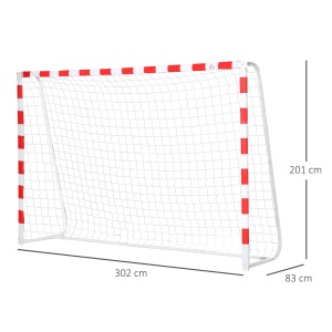 Poarta Fotbal 302×83×201 cm – Plasa Rezistenta pentru Toti - Img 3