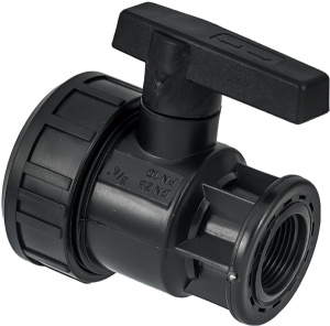 Robinet PE cu bila 2 x FI 3/4"