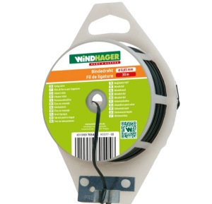 Sarma zincata 100m, grosime 0.65mm pentru legat plante acoperita cu strat de PVC Windhager