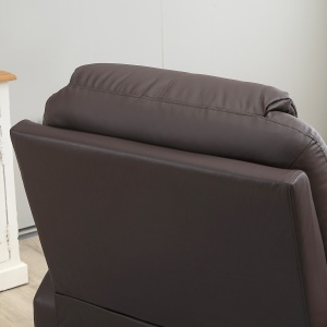 Scaun Electric Ridicare Seniori Piele PU cu Masaj & Telecomanda - Img 9