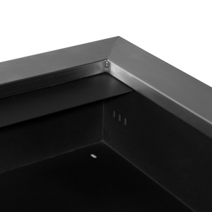 Șemineu pe Bioetanol Inox 110×54×14 cm cu 2 Arzătoare, Capacitate 1.5L, Șemineu Ecologic Suspendat pentru Interior - Img 8