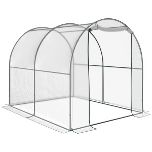 sera gradina tip tunel din PVC, 250x200x200 cm - Img 1