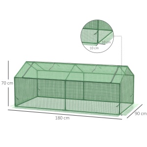Sera Mica 2 Niveluri – Balcon/Gradina, Cu PE Transparent - Img 3