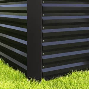 Set 2 Jardiniere Gradina inaltate 120×60×60 cm – Otel Galvanizat - Img 8