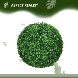 Set 2 Plante Artificiale – Boxwood Ø40 cm, Decor Verde Natural - Img 4