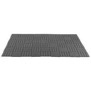 Set 9 Caramizi de Cuplat pentru Terasa 30x30x2cm, 0.81 mq, Negru - Img 8