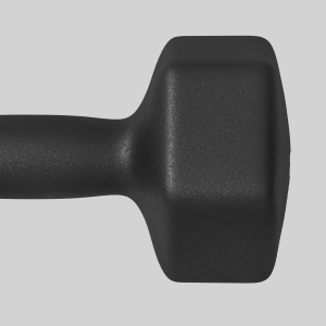 Set de 2 Greutăți Hexagonale, Gantere cu Prindere Antiderapantă pentru Antrenament de Fitness, 24x11x11 cm, Negru - Img 9