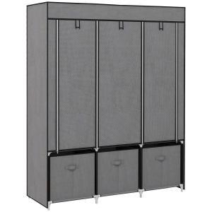 sifonier Pliabil Textil – Cu Rafturi & Sertare, Ideal pentru Spatii Mici - Img 1