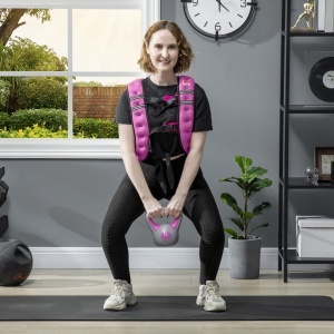 Soozier Vestă de Greutate Confortabilă cu Buzunar, Negru - Img 2
