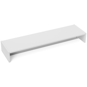 Suport Monitor PC – Alb, 2 Compartimente & Capacitate 16 kg