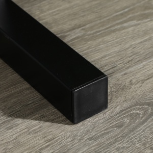 Suport pentru Gantere pe 2 Niveluri, Organizator Stabil de Depozitare a Greutăților, 92.5x50.5x80.5 cm, Negru - Img 7