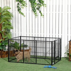 tarc Animale – 6 Panouri Reglabile pentru Joaca & Exercitii - Img 2