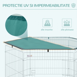 tarc modular animale, acoperis impermeabil 59x60cm - Img 6