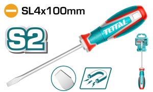 TOTAL - SURUBELNITA DREAPTA - 4.0mm - 100mm S2 (INDUSTRIAL)