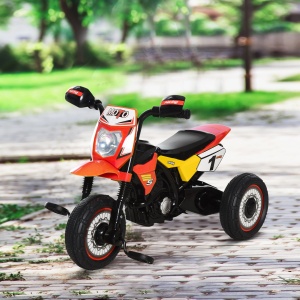 Tricicleta Copii 18–36 Luni – Stil Motocicleta cu Lumini & Sunete - Img 2