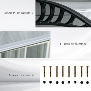Copertina Exterior – Policarbonat & Aluminiu pentru Usi & Ferestre - Img 5