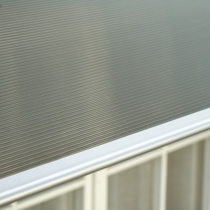 Copertina Exterior 300×100 cm – Policarbonat & Aluminiu Maro - Img 9