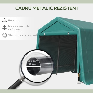 Copertina Garaj 2,4×2 m – Pentru Auto, Moto si Biciclete - Img 4