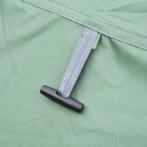 Cort de Camping Pop Up pentru 2 Persoane cu 2 Uși, 4 Ferestre și Înveliș Impermeabil, 263.5x220x123 cm, Verde - Img 8