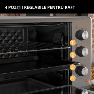 Cuptor Electric 30 L – Grill, Convectie & Tava Inclusa - Img 5