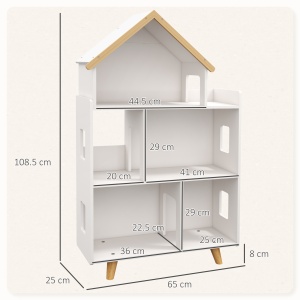 Dulap Organizator Jucarii Copii – 3 Nivele cu Raft Carti - Img 3