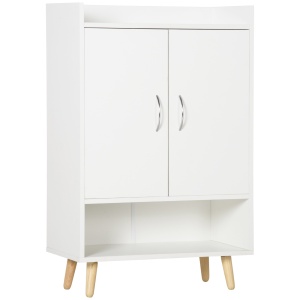 Dulap Pantofar Compact Alb pentru Hol - Img 1