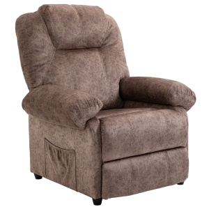 Fotoliu Relax Maro – inclinabil Manual cu Material Textil - Img 1