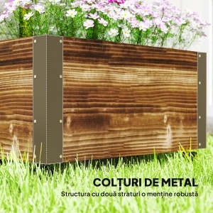 Jardiniera cu Spalier pentru Plante Agatatoare si Roti - Img 6