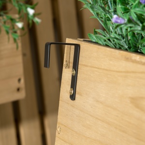 Jardiniera Lemn Exterior – Verticala cu 3 Ghivece Detasabile - Img 9