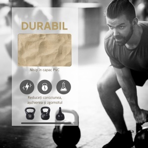 Kettlebell 12 kg Cross‑Training cu disc de nisip - Img 7