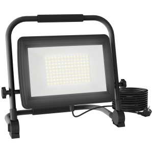 Lampă de Lucru LED, Portabilă și Rezistentă la Intemperii, 35x20x32 cm, Negru - Img 1
