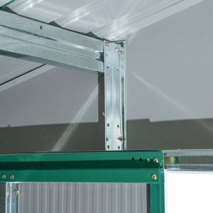 Magazie Unelte din Otel Galvanizat, Anti Rugina 3.4 x 3.86 x 2 m, verde - Img 9