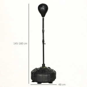Minge de Box de Podea Bază Umplută Înălțime Reglabilă 145-180 cm - Img 3