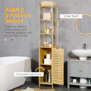 mobilier baie tip turn, lemn, 34x30x173 cm - Img 6