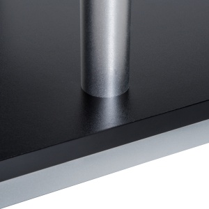 Mobilier TV din Lemn, Negru, 114x40x40.5cm - Img 8