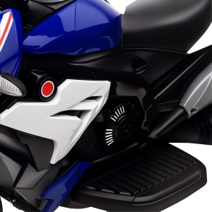 Motocicletă Electrică pentru Copii 3-5 Ani, Max. 25kg, cu Baterie 6V, Albastru - Img 8