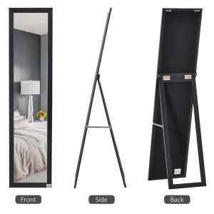 Oglinda Pliabila cu Cadru MDF – Perete sau Podea, 152 cm - Img 4