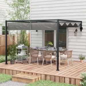 Pergola Inclinata cu Acoperis Retractabil - Img 2