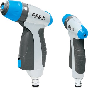 Pistol pentru stropit 3 jeturi cu duza reglabila metalica Aquacraft Soft-Touch