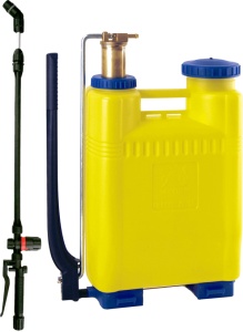 Pulverizator pentru spate 15.5l cu regulator de presiune si piston de alama DiMartino Miura 16