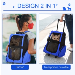 rucsac transport animale mici, 36x30x49 - Img 4